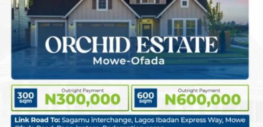 Cheap plots of land in mowe ofada for sale